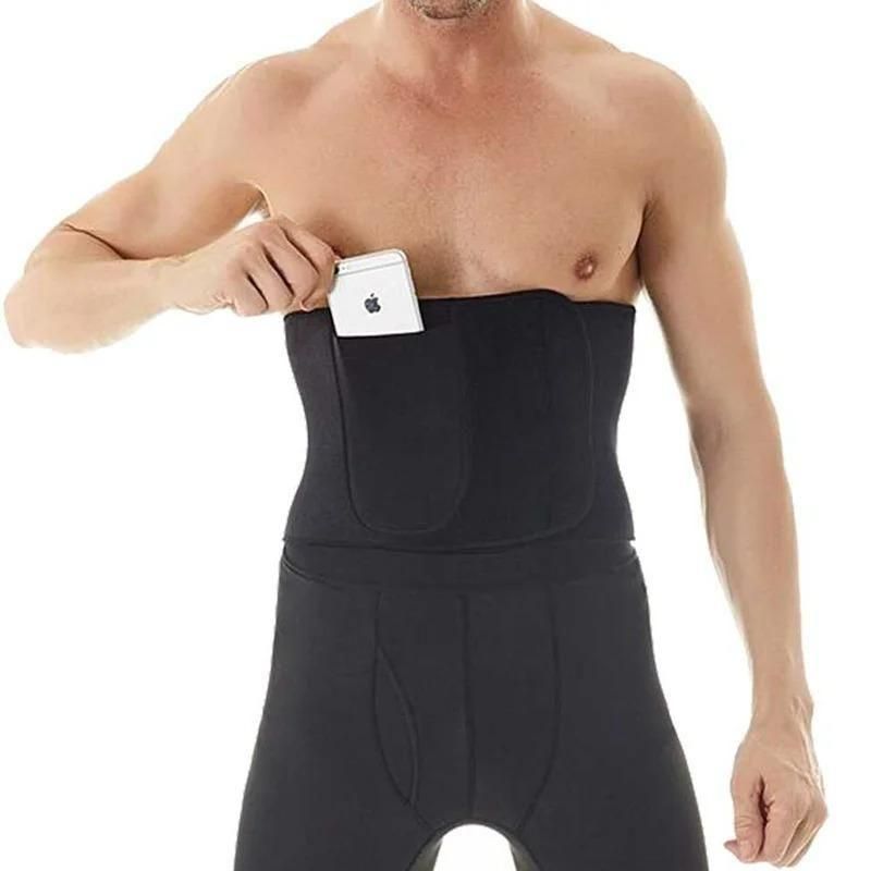 Sweat Belt for Men & Women – Belly Fat Burner & Body Shaper
