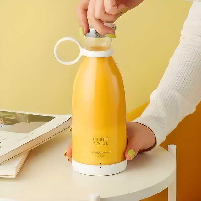 Easy Buy Portable Mini Juice Blender | USB Rechargeable Mixer Juicer for Outdoor