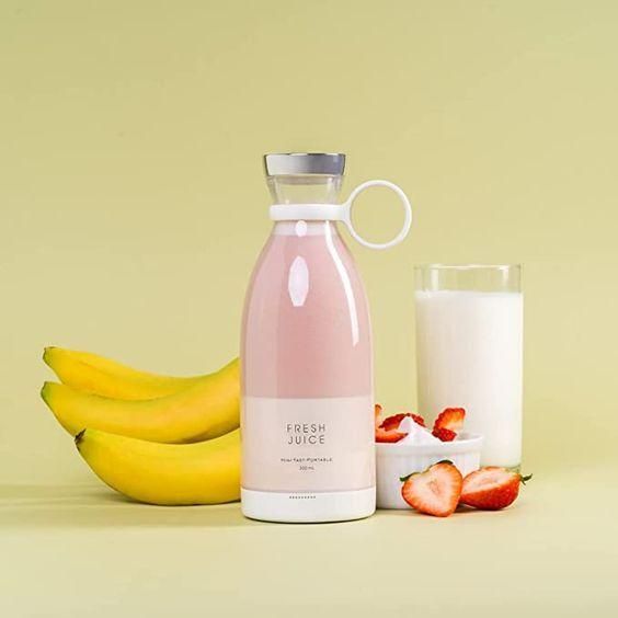 Easy Buy Portable Mini Juice Blender | USB Rechargeable Mixer Juicer for Outdoor